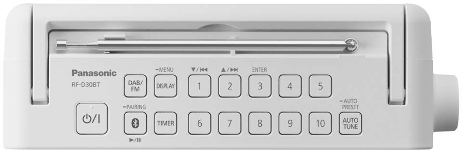 Panasonic RF-D30BTEG-W DAB+ radio 2