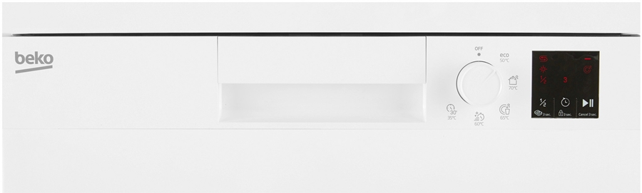 Beko DVN05320W vrijstaande vaatwasser 2