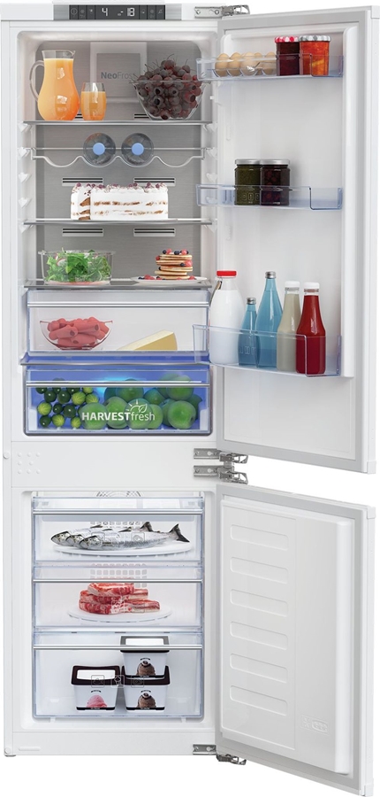 Beko BCNA275E4FN inbouw koelvriescombinatie 3