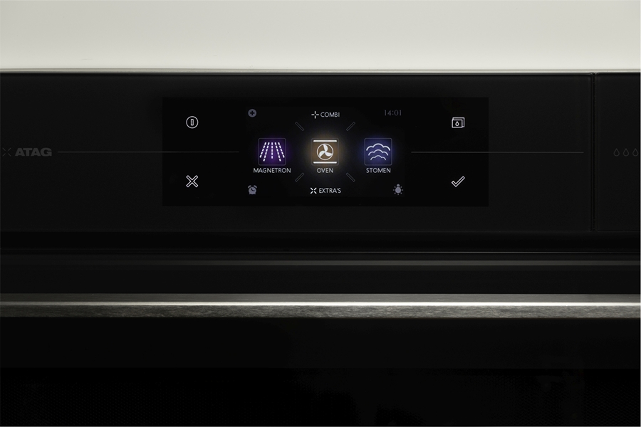 ATAG CSX4674M Inbouw 3-IN-1 Combi Oven met TFT-Touch Display  3