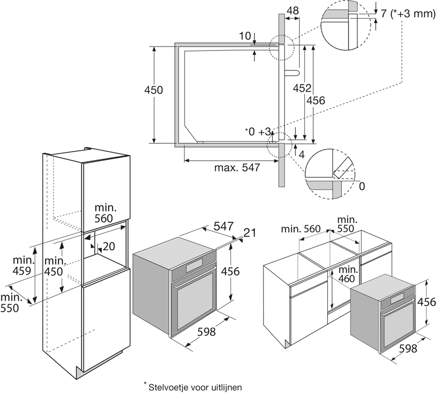 ATAG CSX4674M Inbouw 3-IN-1 Combi Oven met TFT-Touch Display  2