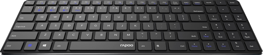 Rapoo E9100M Multi-Mode draadloos toetsenbord 2