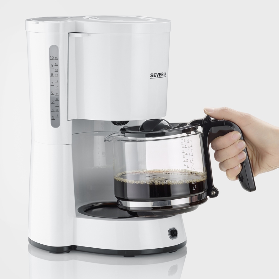 Severin KA 4816 Koffiezetapparaat - Wit 3