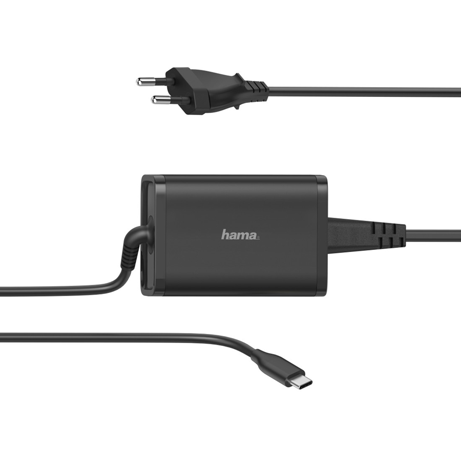 Hama Universele USB-C-notebook-netadapter 1