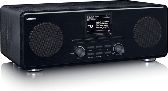Lenco DIR-260BK DAB+ Internet Radio met Bluetooth 2