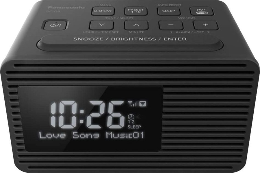 Panasonic RC-D8EG-K Wekkerradio met DAB+ 3