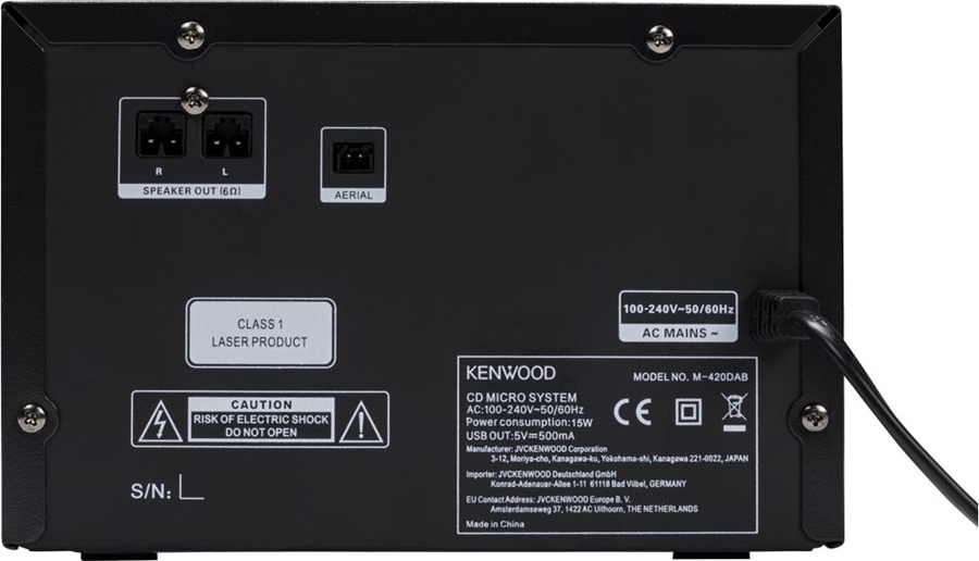 Kenwood M-420DAB Stereo set met DAB+ 4