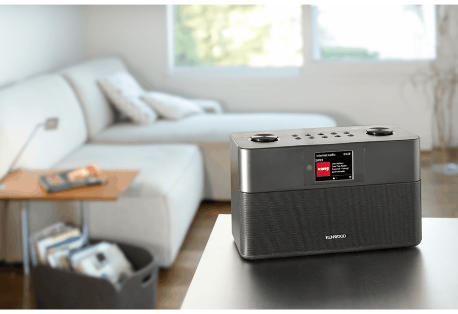 Kenwood CR-ST100S-B DAB+ internetradio 6