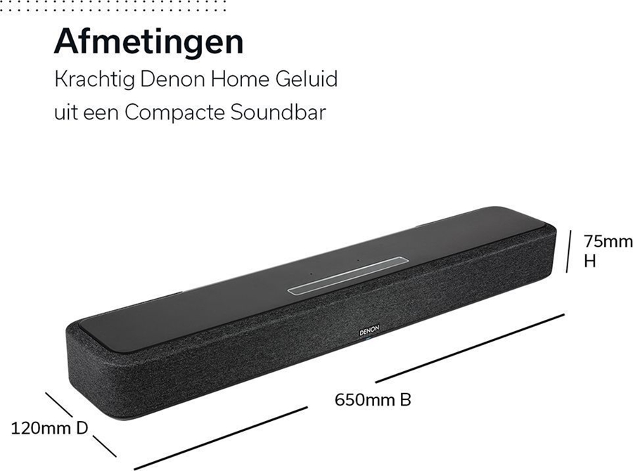 Denon Home 550 soundbar 5
