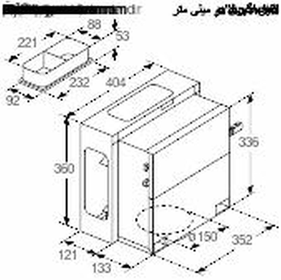 Bosch DSZ1WW1M1 Afzuigkap montageset 2