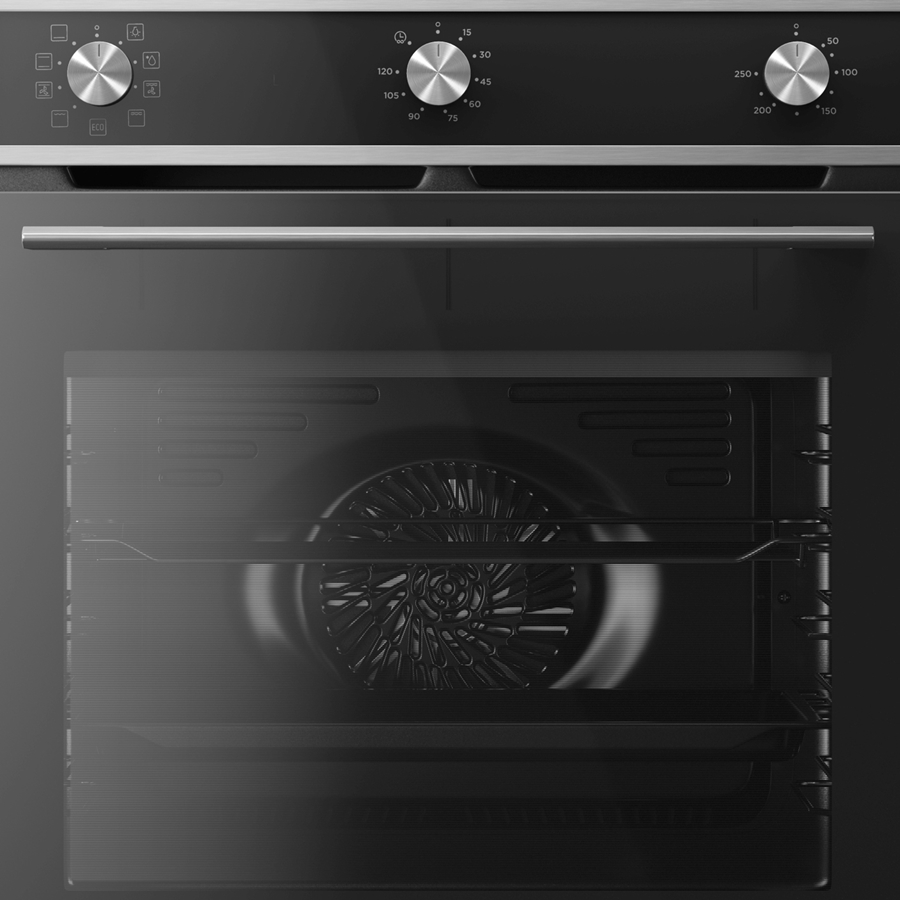 Inventum IOH6072RK Hetelucht Inbouw Oven 6