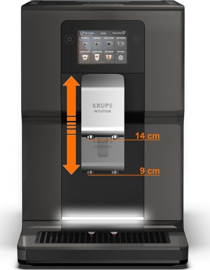 Krups EA872B volautomaat koffiemachine 4