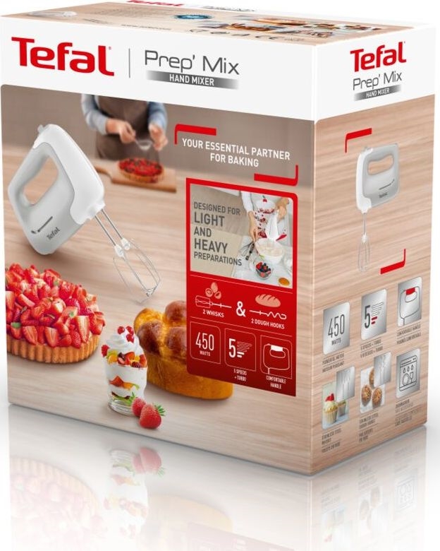 Tefal HT450B38 handmixer 8