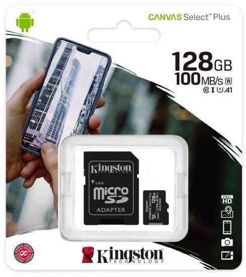 Kingston Canvas Select Plus microSDXC 128GB incl. SD-adapter 3