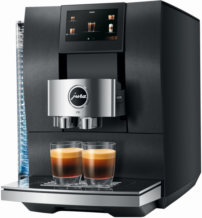 JURA Z10 Aluminium Dark Inox EA Volautomatische Koffiemachine 1