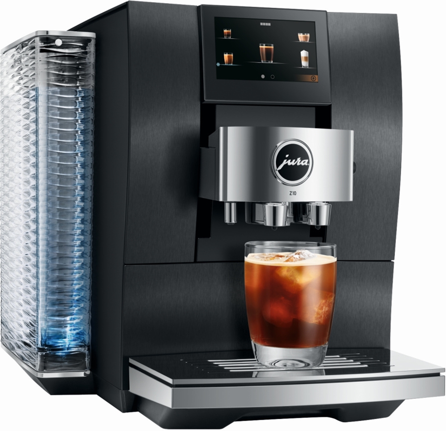 JURA Z10 Aluminium Dark Inox EA Volautomatische Koffiemachine 10