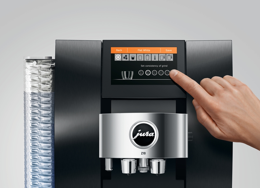 JURA Z10 Aluminium Dark Inox EA Volautomatische Koffiemachine 20