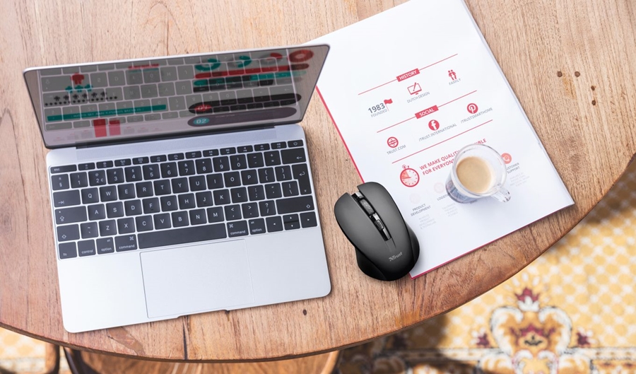 Trust Mydo stille optische muis 6