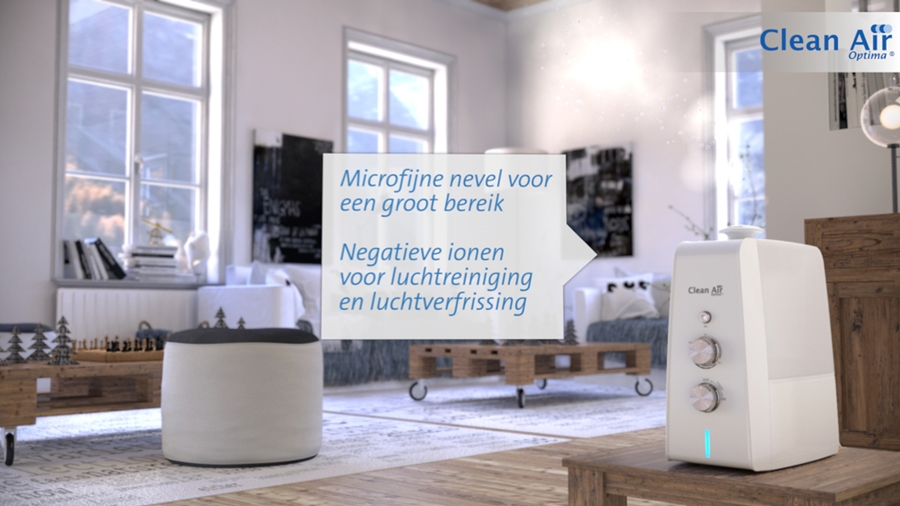 Clean Air Optima CA-602 luchtbevochtiger 15