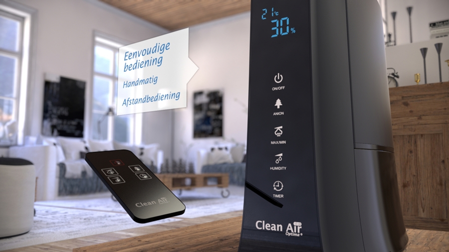 Clean Air Optima CA-603 luchtbevochtiger 14