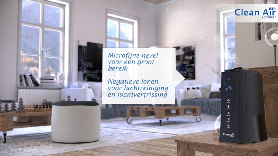 Clean Air Optima CA-603 luchtbevochtiger 15