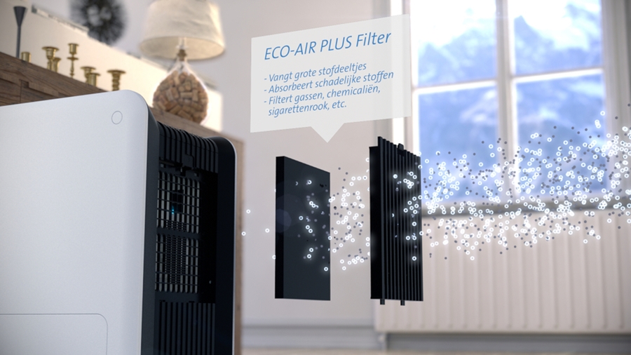 Clean Air Optima CA-803 luchtreiniger en luchtbevochtiger 10