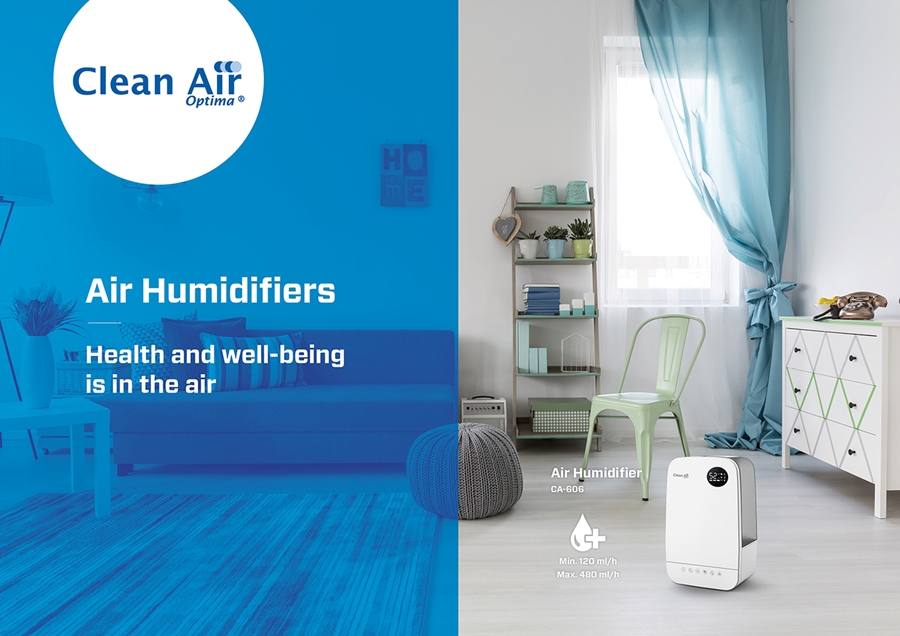 Clean Air Optima CA-606 luchtbevochtiger 8
