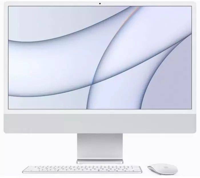 Autonomie zuurgraad Wig Apple iMac 24" (2021) MGPC3N/A, M1 chip, 8GB, 256GB ssd, 8-core GPU zilver  kopen? | EP.nl