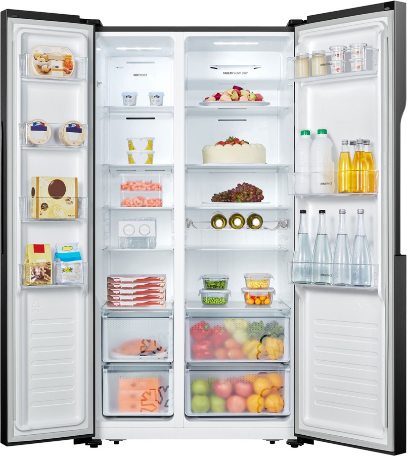 ETNA AKV578ZWA Amerikaanse koelkast 2