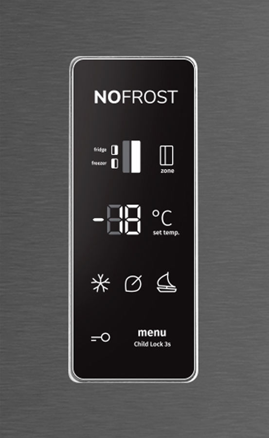 ETNA AKV578ZWA Amerikaanse koelkast 6