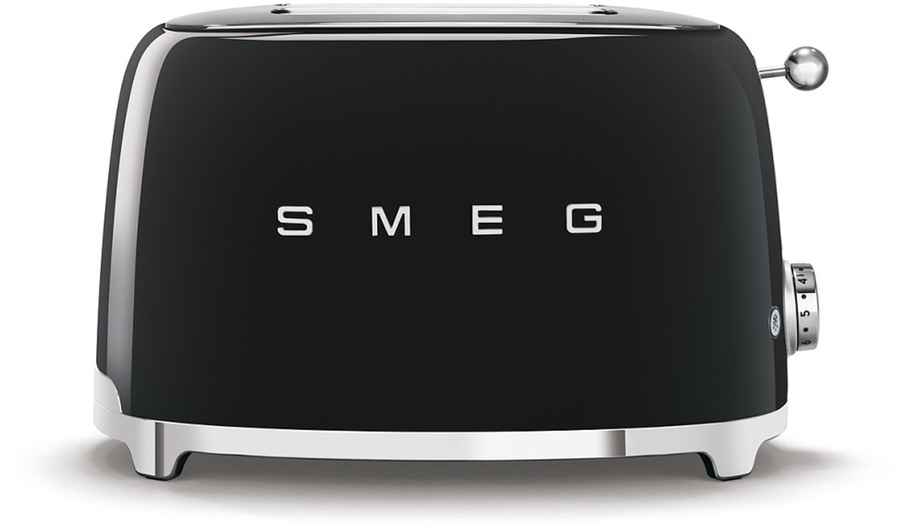 SMEG TSF01BLEU Broodrooster 50's Style - Zwart 2