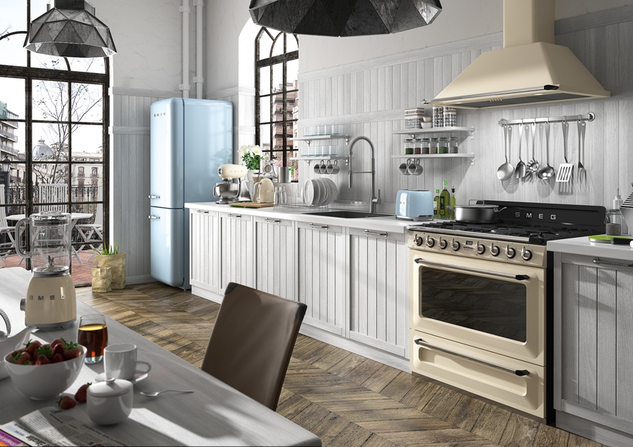 SMEG TSF01CREU Broodrooster 50's Style - Creme 10