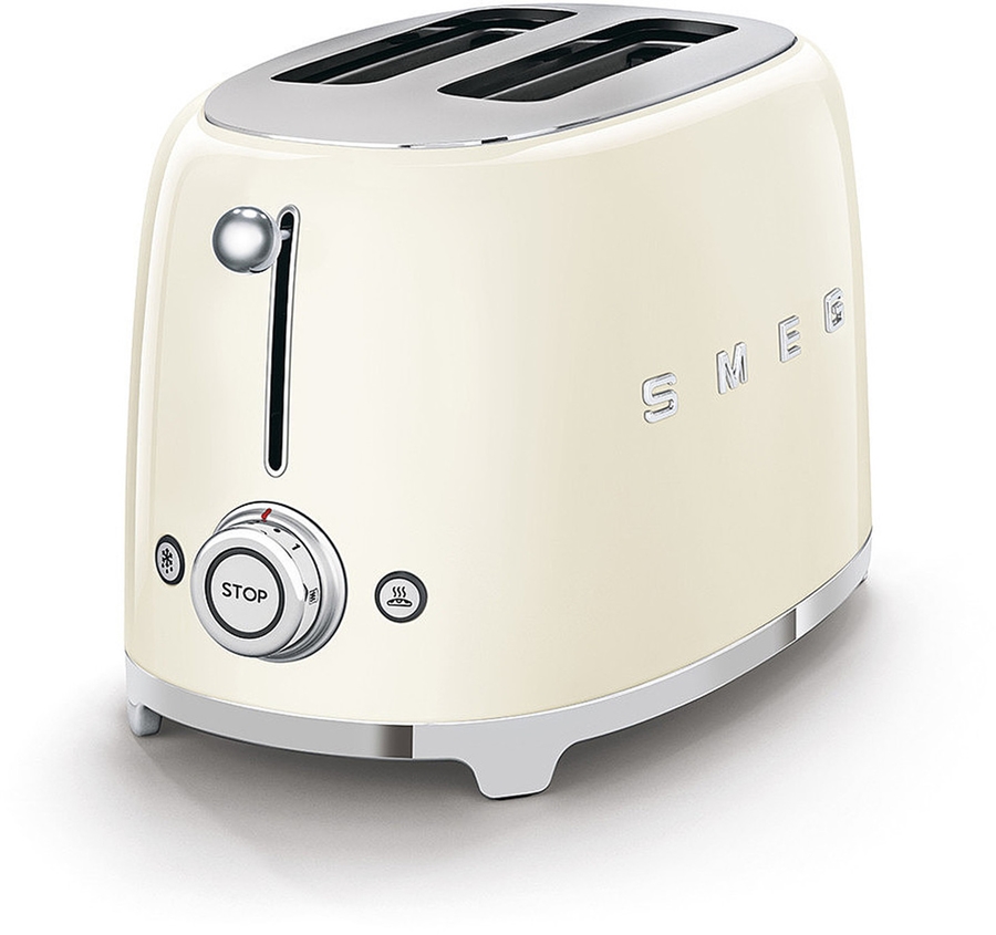 SMEG TSF01CREU Broodrooster 50's Style - Creme 3