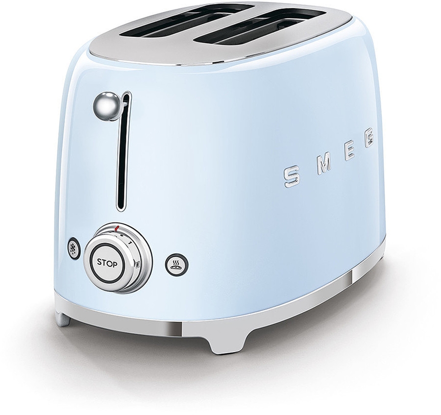 SMEG TSF01PBEU Broodrooster 50's Style - Pastelblauw 3