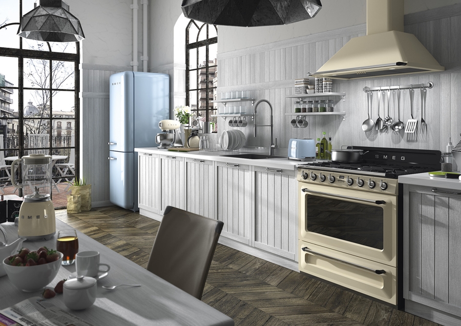 SMEG TSF01PBEU Broodrooster 50's Style - Pastelblauw 48