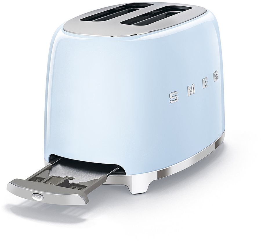 SMEG TSF01PBEU Broodrooster 50's Style - Pastelblauw 5