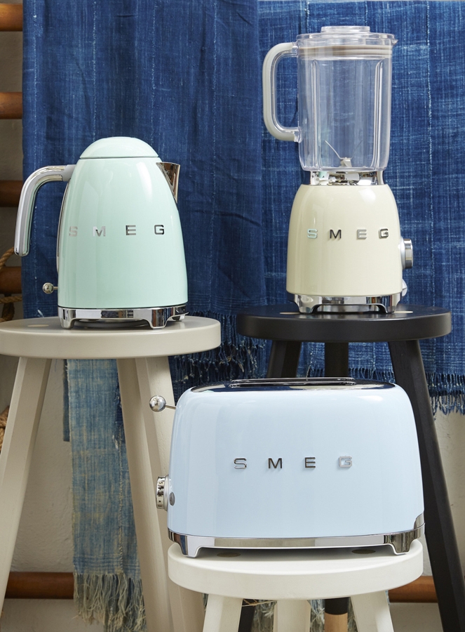 SMEG TSF01PBEU Broodrooster 50's Style - Pastelblauw 8