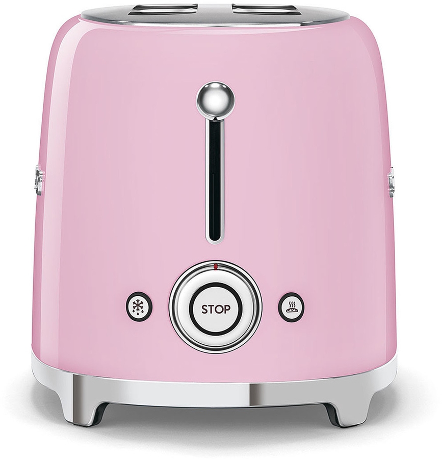 SMEG TSF01PKEU Broodrooster 50's Style - Roze 4