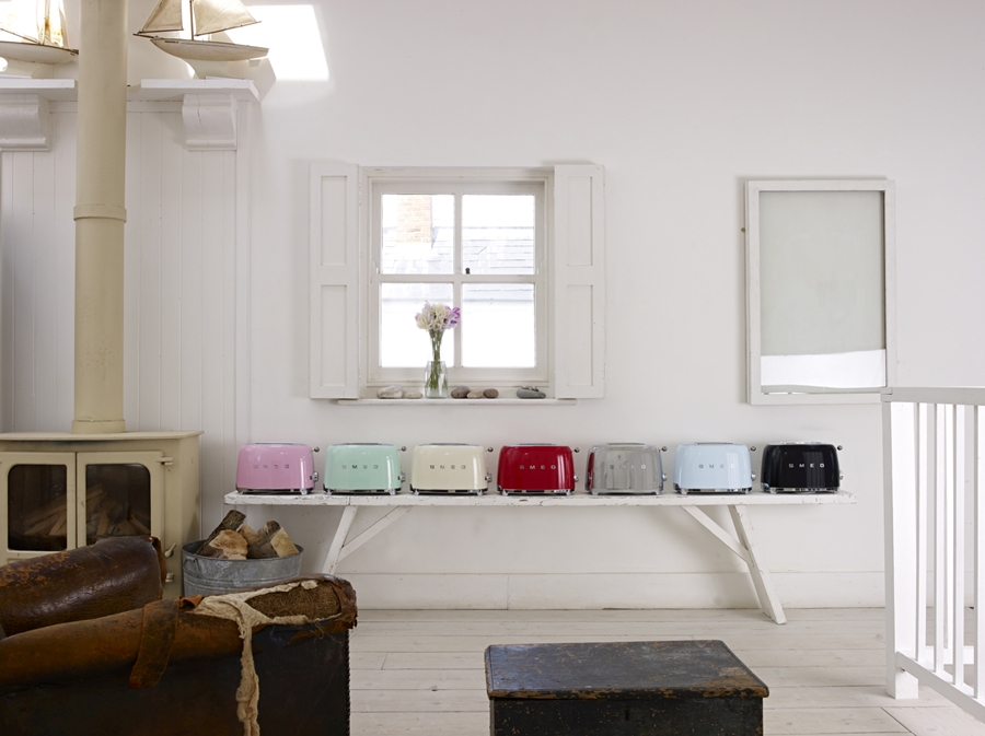 SMEG TSF01RDEU Broodrooster 50's Style - Rood 17