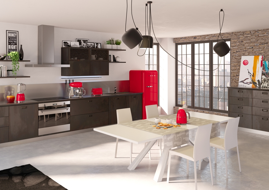 SMEG TSF01RDEU Broodrooster 50's Style - Rood 18