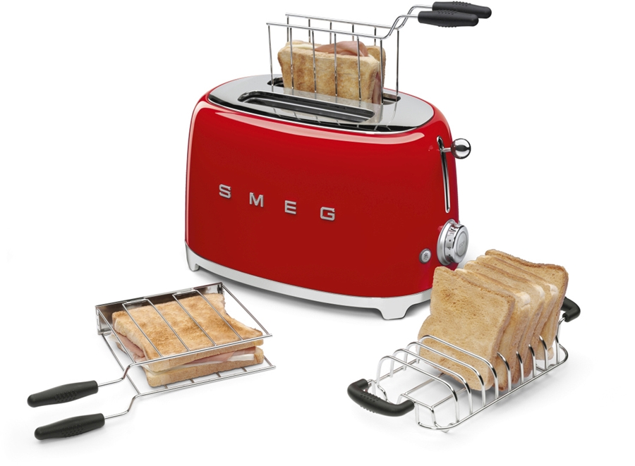 SMEG TSF01RDEU Broodrooster 50's Style - Rood 6