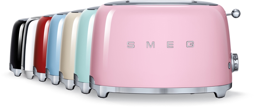 SMEG TSF01RDEU Broodrooster 50's Style - Rood 7