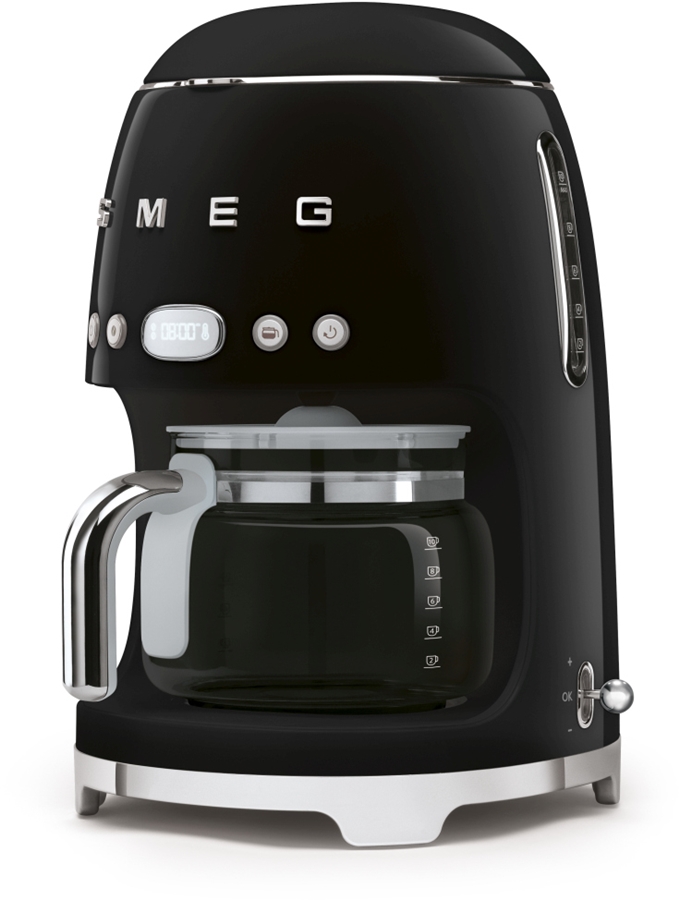 SMEG DCF02BLEU 50's Style Koffiemachine - Filterkoffie - Zwart 4