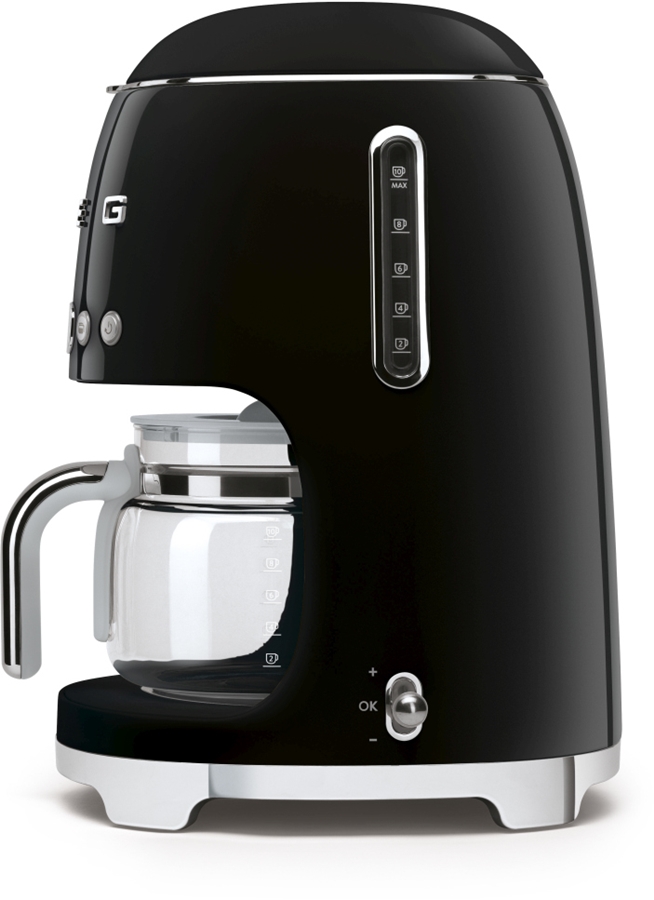 SMEG DCF02BLEU 50's Style Koffiemachine - Filterkoffie - Zwart 5