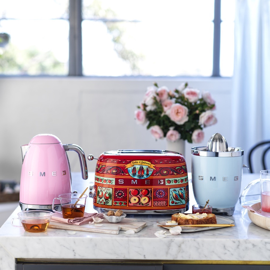 SMEG KLF03PKEU Elektrische Waterkoker 50's Style - Roze 9