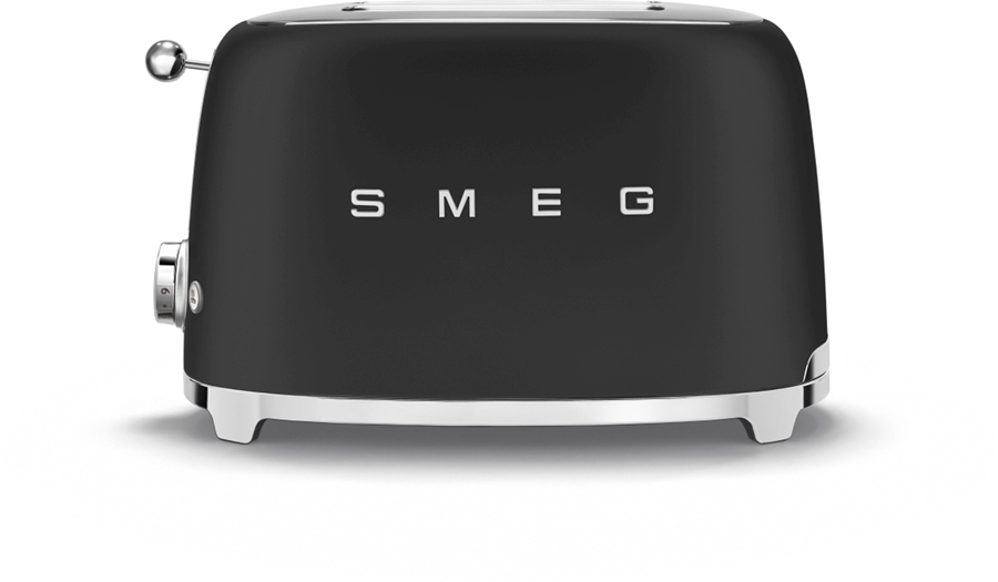 SMEG TSF01BLMEU Broodrooster 50's Style - Mat Zwart 3