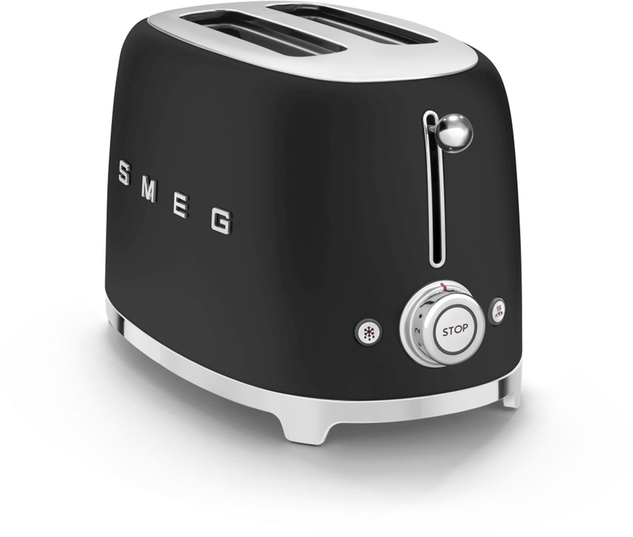 SMEG TSF01BLMEU Broodrooster 50's Style - Mat Zwart 5