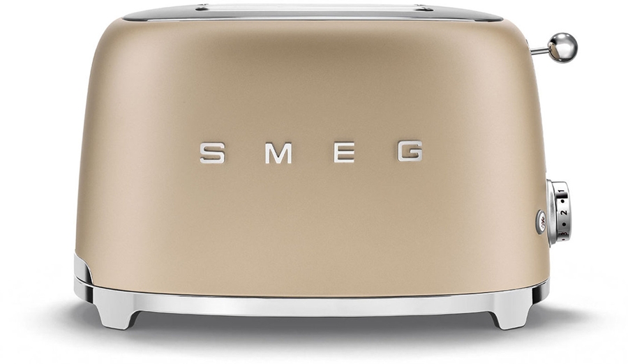 SMEG TSF01CHMEU 50's Style Broodrooster - Champagne 2