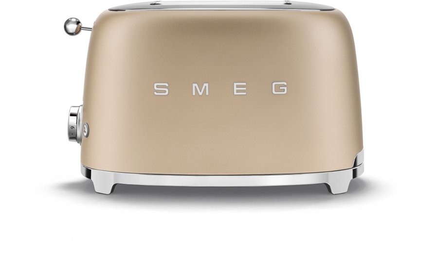SMEG TSF01CHMEU 50's Style Broodrooster - Champagne 3