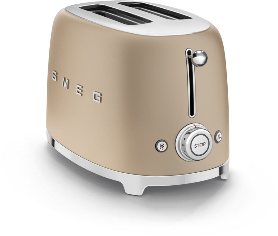 SMEG TSF01CHMEU 50's Style Broodrooster - Champagne 5